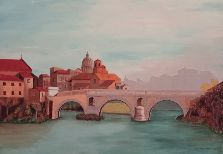 Ponte rotto.