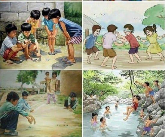 Bambini che giocano e socializzano in ambienti naturali e all'aperto, favorendo lo sviluppo multidis.