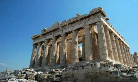 Antica Grecia, simbolo della civiltà classica e della filosofia occidentale.