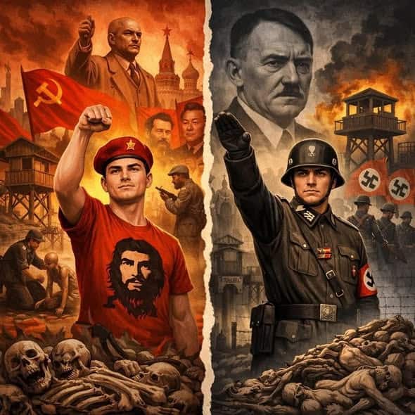 fascismo = c0munsmo = nazismo