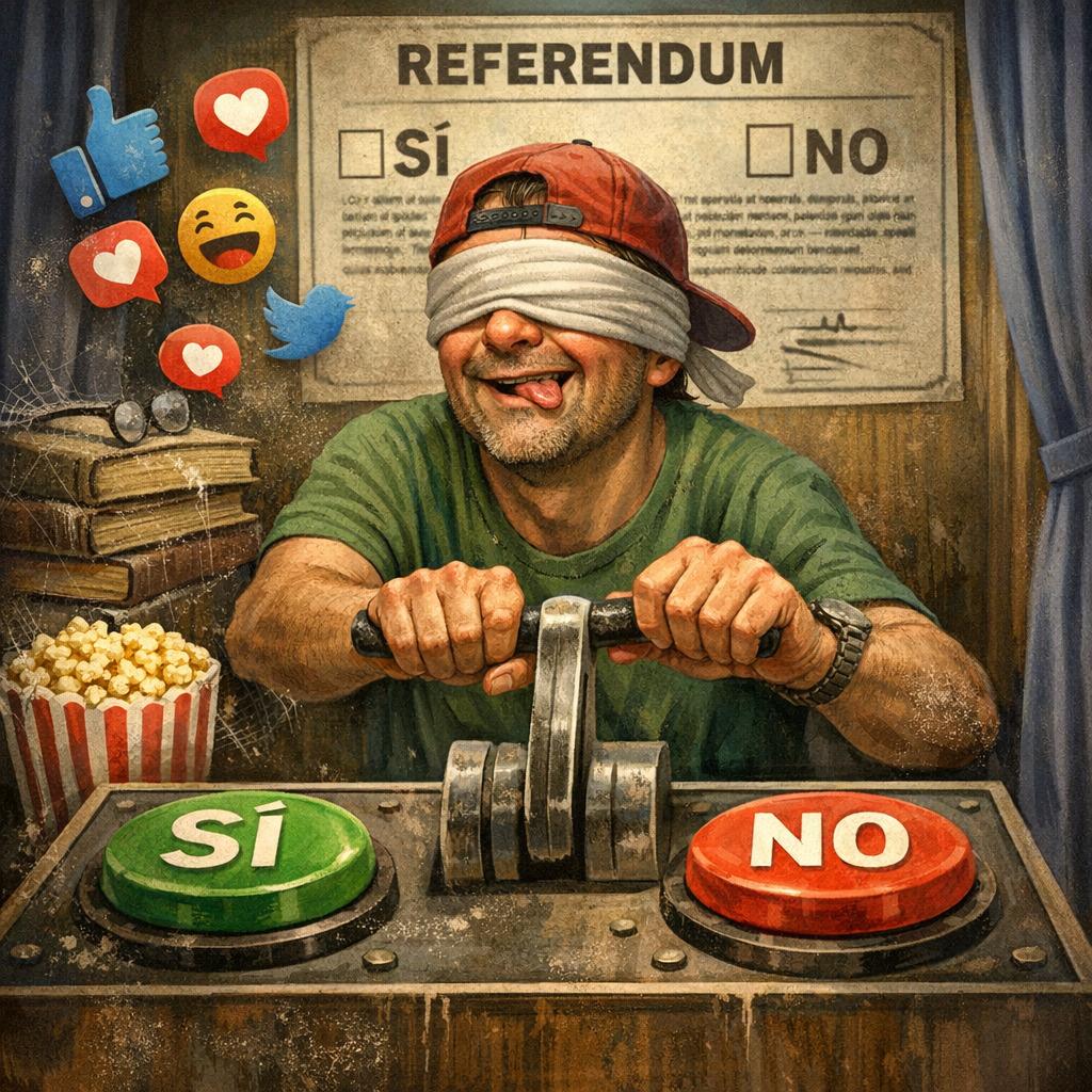 La stupidità di votare SI o No senza sapere il perché.
