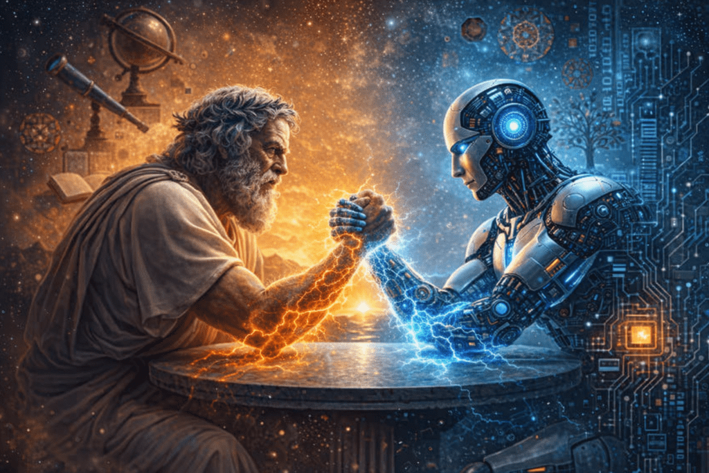 Antica saggezza e tecnologia nell’era post‑umanistica