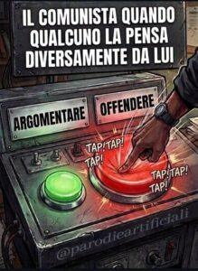 RABBIA DEI PROGRESSISTI: IL SARCASMO COME RIFUGIO DALL'ARGOMENTO