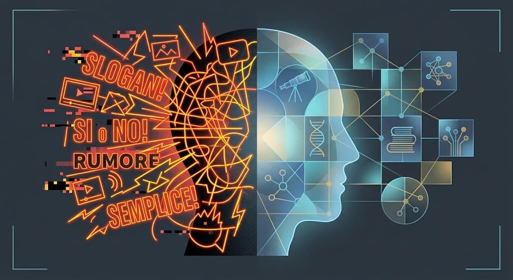 L’Anestesia della Complessità: Come l’Iper-Semplificazione sta Sostituendo il Pensiero Critico