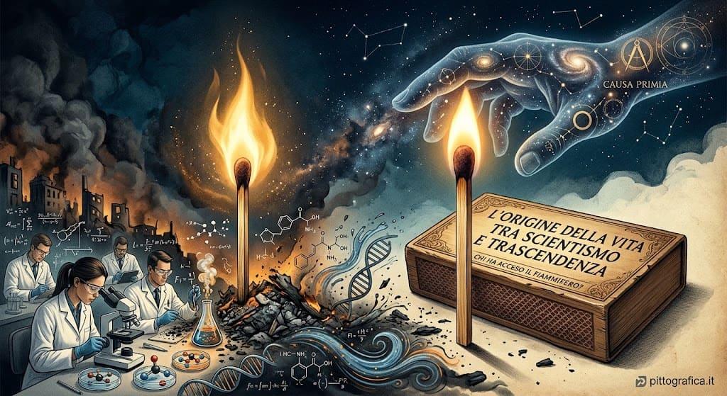 L'ORIGINE DELLA VITA TRA SCIENTISMO E TRASCENDENZA